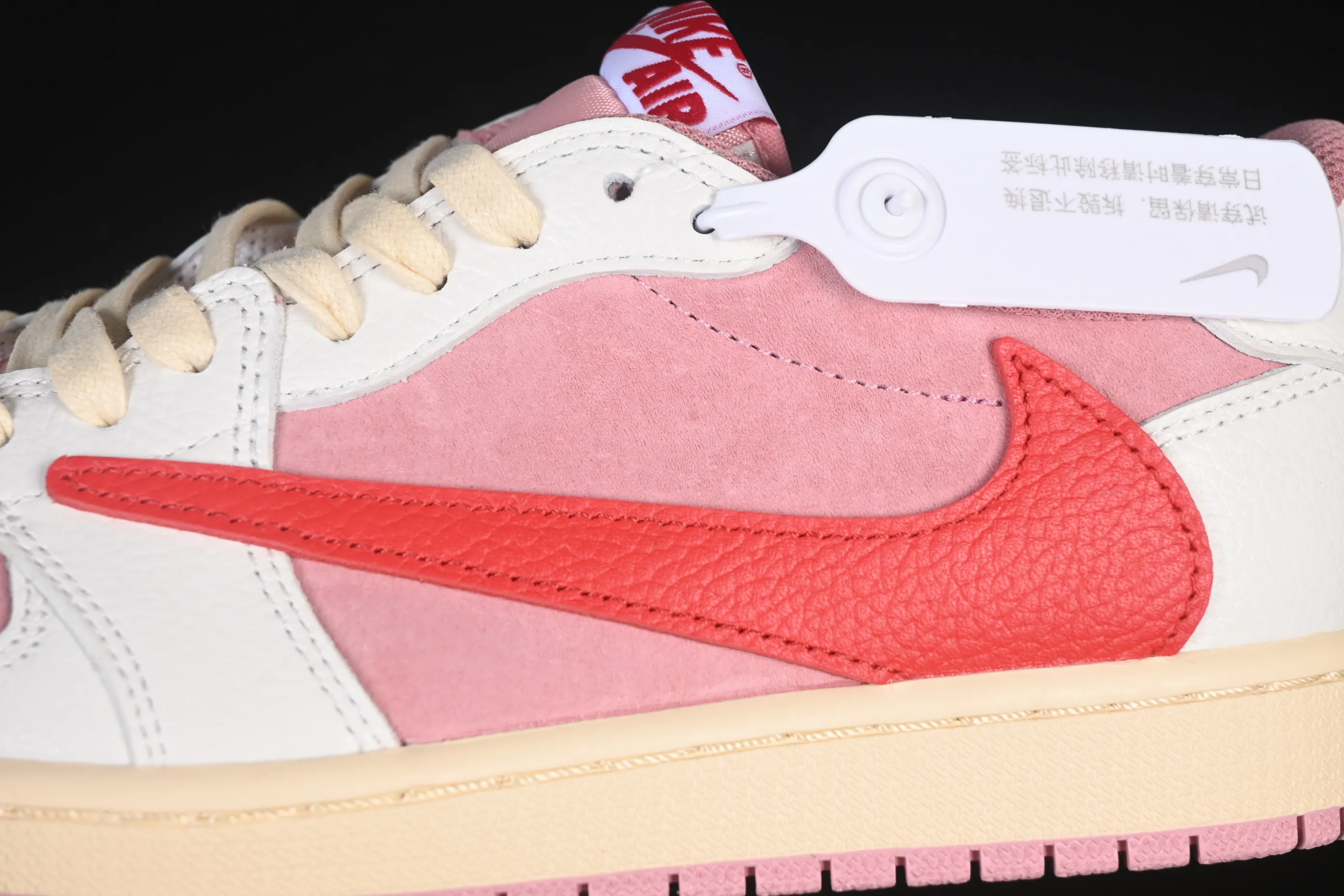 All categories Air Jordan Jordan series basketball shoes Air Jordan 1 Low Travis Scott x Air Jordan 1 Low OG AJ1 Joe 1 undercut low DM7866-100